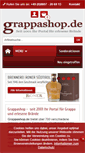 Mobile Screenshot of grappashop.de